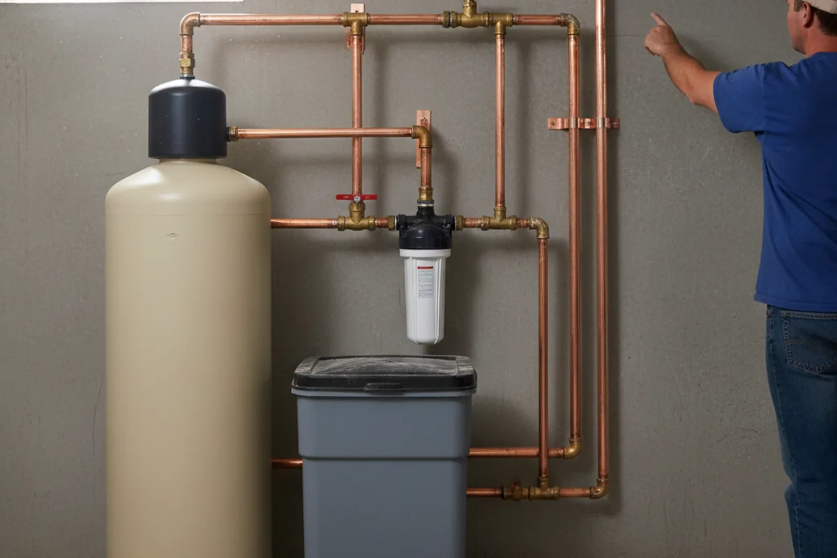 Whole-house water treatment system installed in Howell